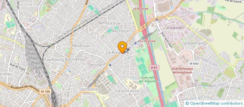 localisation de l'entreprise SCI MONCHAIX à TOULOUSE