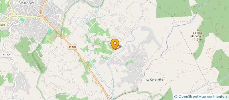 localisation de l'entreprise SCI MONCHOU  LE BEAUSSET