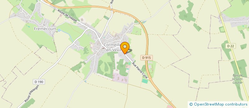 localisation de l'entreprise SCI MONCILO  CORMEILLES-EN-VEXIN