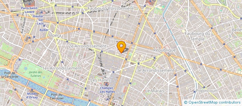 localisation de l'entreprise SCI MONDA  PARIS