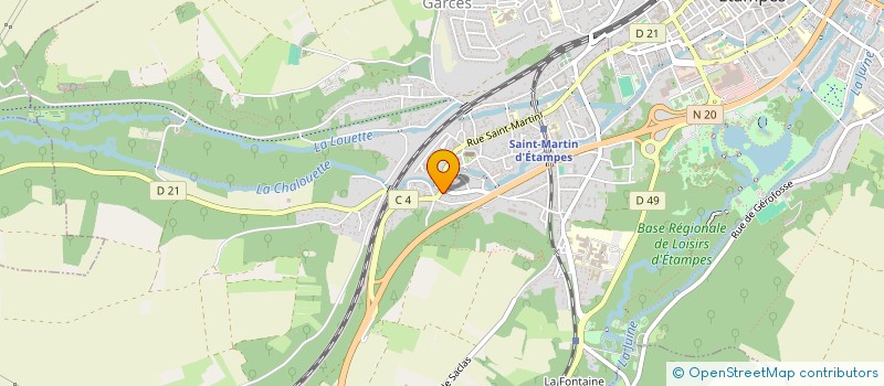 localisation de l'entreprise SCI MONDESIR  ETAMPES