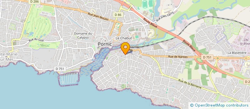 localisation de l'entreprise SCI MONDESIR  PORNIC