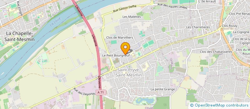 localisation de l'entreprise SCI MONDESIR à SAINT-PRYVE-SAINT-MESMIN