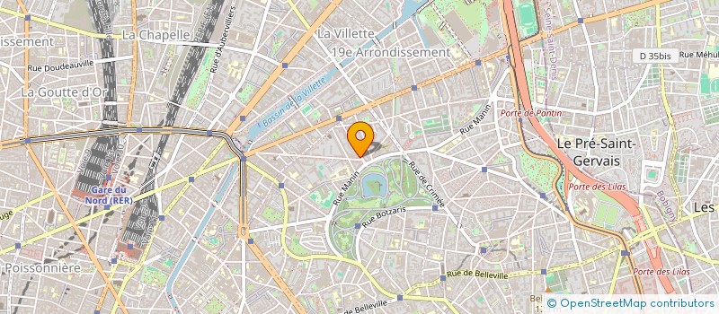 localisation de l'entreprise SCI MONDEVILLE  PARIS