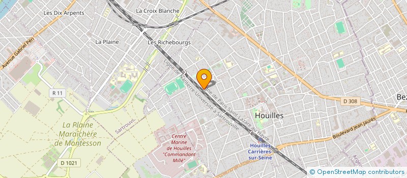 localisation de l'entreprise SCI MONDIM  ARGENTEUIL