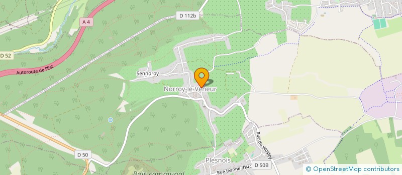 localisation de l'entreprise SCI MONDO  NORROY-LE-VENEUR