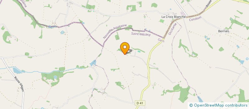 localisation de l'entreprise SCI MONDON  MAS D'AUVIGNON