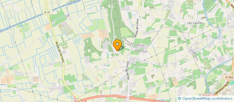 localisation de l'entreprise SCI MONDON DAVID  MONTEUX