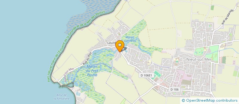 localisation de l'entreprise SCI MONDOU  NIEUL-SUR-MER