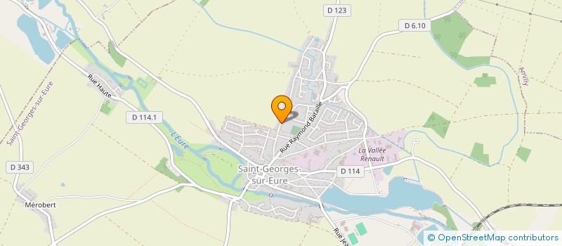 localisation de l'entreprise SCI MONDOU à SAINT-GEORGES-SUR-EURE