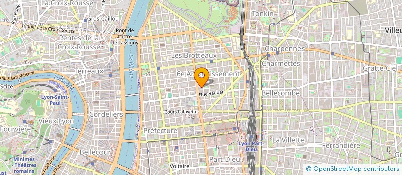 localisation de l'entreprise SCI MONDRIAN  LYON