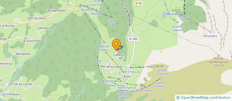 localisation de l'entreprise SCI MONE  MANIGOD