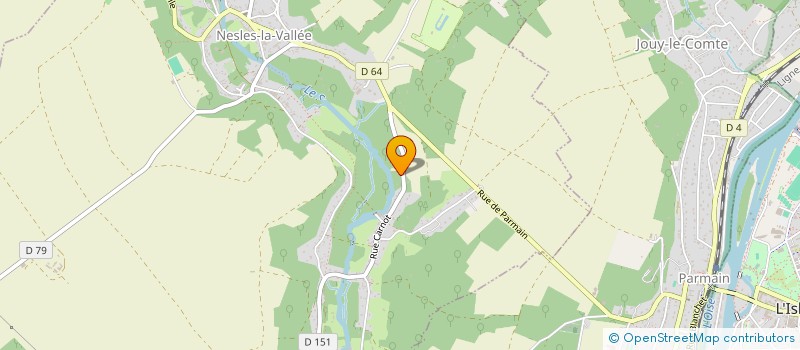 localisation de l'entreprise SCI MONE  NESLES-LA-VALLEE