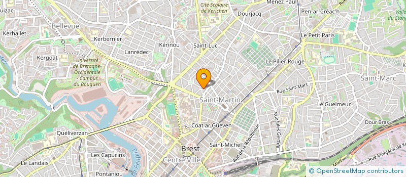 localisation de l'entreprise SCI MONE  BREST