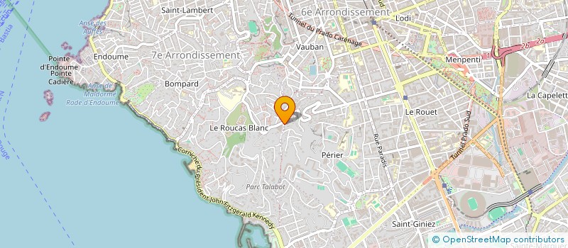 localisation de l'entreprise SCI MONELYA à MARSEILLE