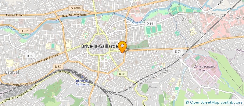 localisation de l'entreprise SCI MONES à BRIVE-LA-GAILLARDE