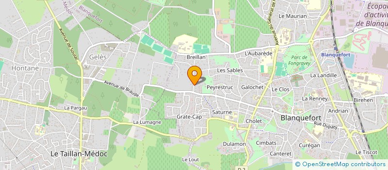 localisation de l'entreprise SCI MONFER à BLANQUEFORT