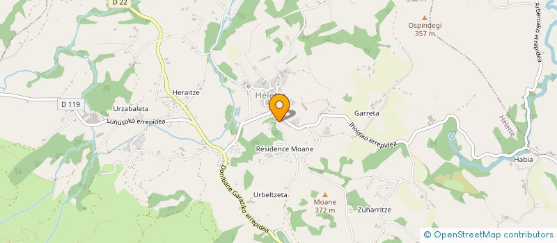 localisation de l'entreprise SCI MONGABURE  HELETTE