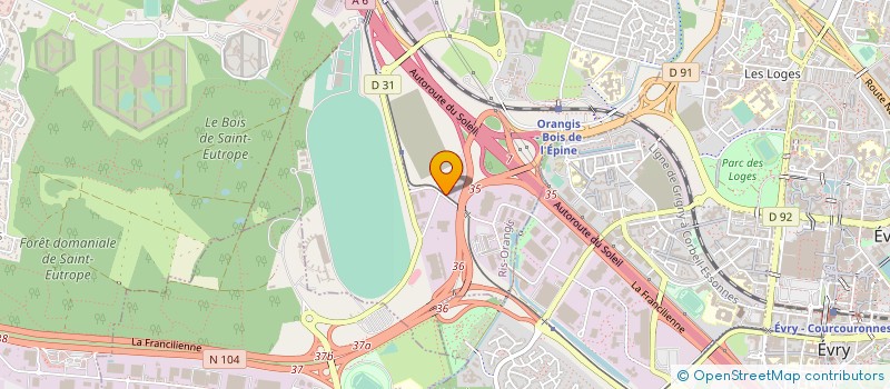 localisation de l'entreprise SCI MONGIDIER à RIS-ORANGIS