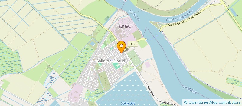 localisation de l'entreprise SCI MONGOLFIERE à ARLES