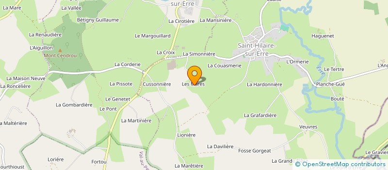 localisation de l'entreprise SCI MONICA à PERCHE-EN-NOCE