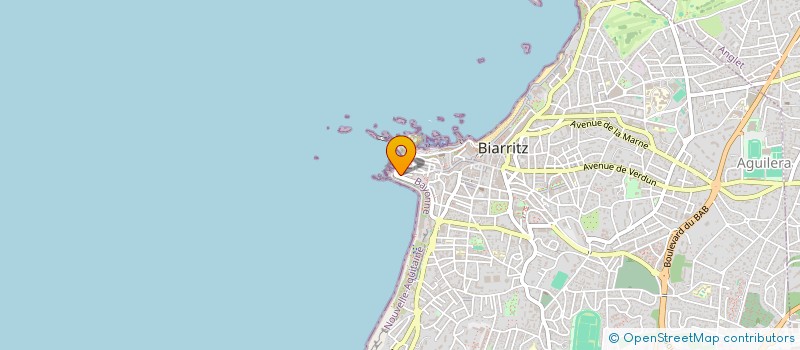 localisation de l'entreprise SCI MONICA à BIARRITZ