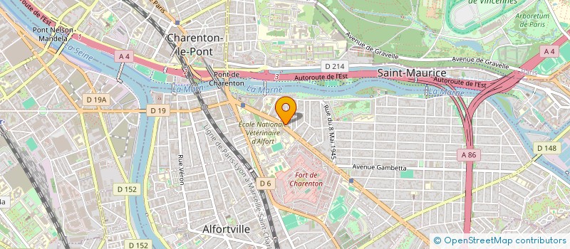 localisation de l'entreprise SCI MONIFO à MAISONS-ALFORT