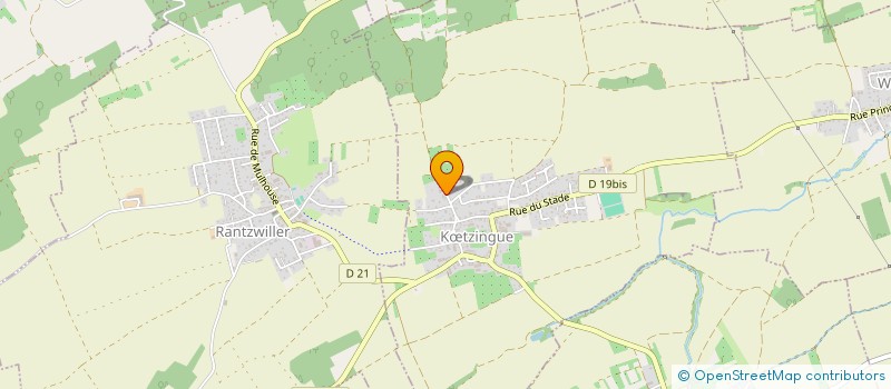 localisation de l'entreprise SCI MONIGA  KTZINGUE