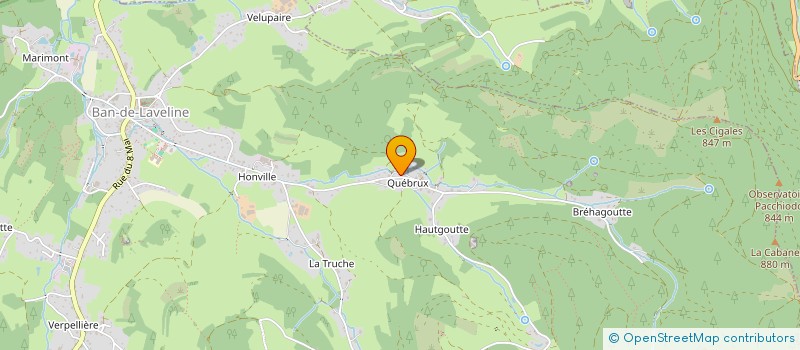 localisation de l'entreprise SCI MONIQUE ET REMY 2  BAN-DE-LAVELINE