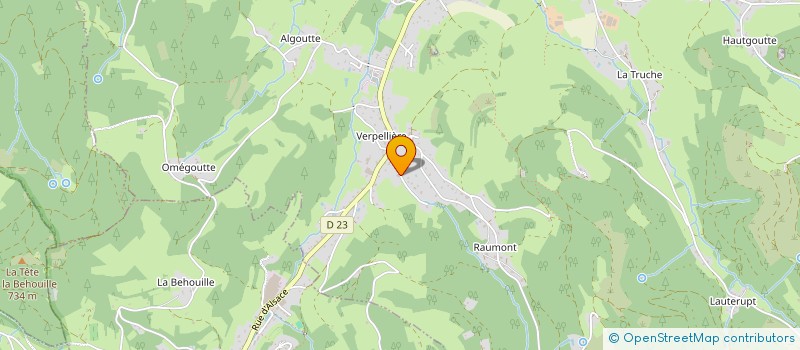 localisation de l'entreprise SCI MONIQUE ET REMY  BAN-DE-LAVELINE