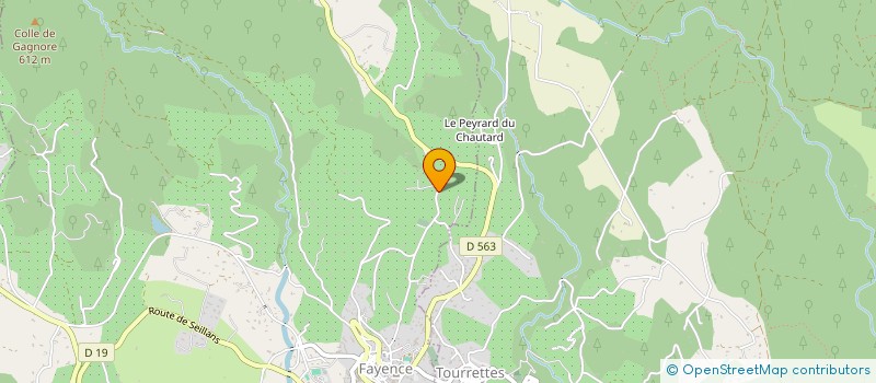 localisation de l'entreprise SCI MONKABO  FAYENCE