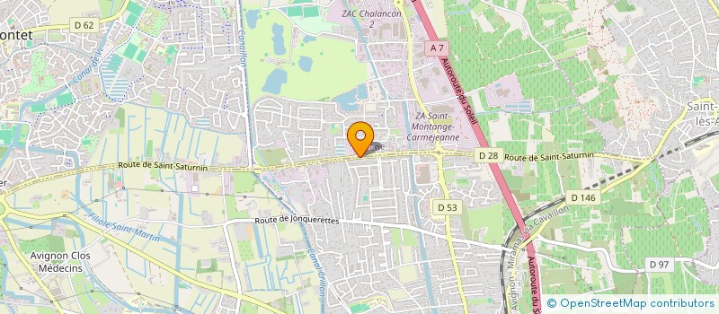 localisation de l'entreprise SCI MONLESI  VEDENE