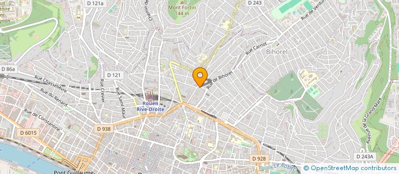 localisation de l'entreprise SCI MONLOUP à ROUEN