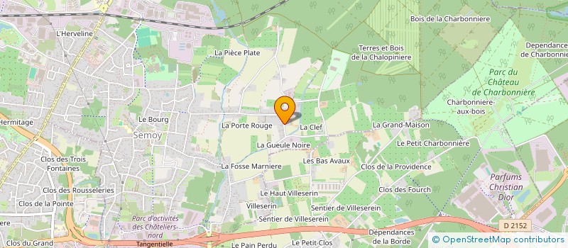 localisation de l'entreprise SCI MONNERIE ST CHRISTOPHE à SEMOY
