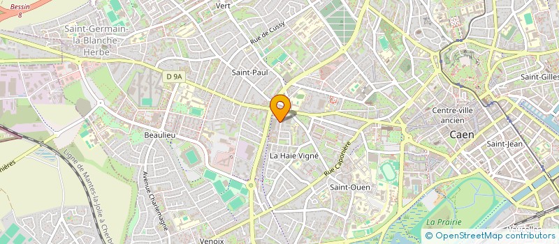 localisation de l'entreprise SCI MONNET à CAEN