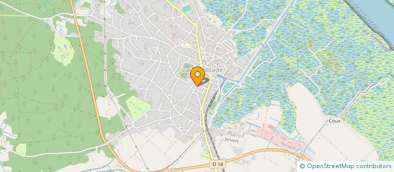 localisation de l'entreprise SCI MONNET  LA TREMBLADE