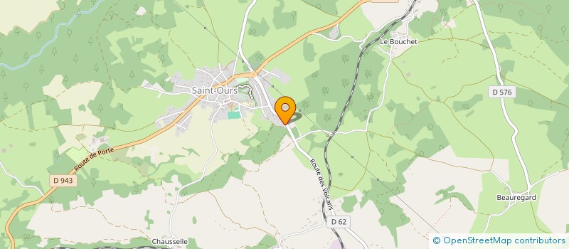 localisation de l'entreprise SCI MONNET  SAINT-OURS