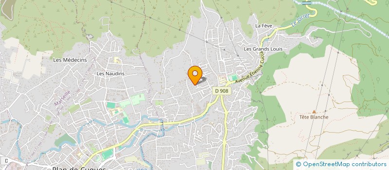 localisation de l'entreprise SCI MONNET DE LORBEAU  ALLAUCH