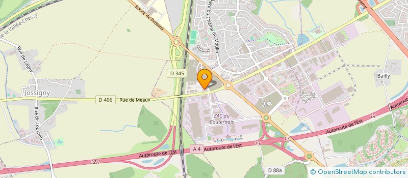 localisation de l'entreprise SCI MONNET INVEST  SERRIS