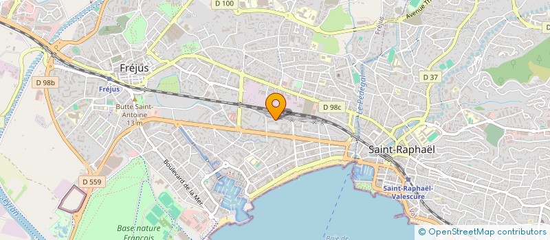 localisation de l'entreprise SCI MONNIE à FREJUS
