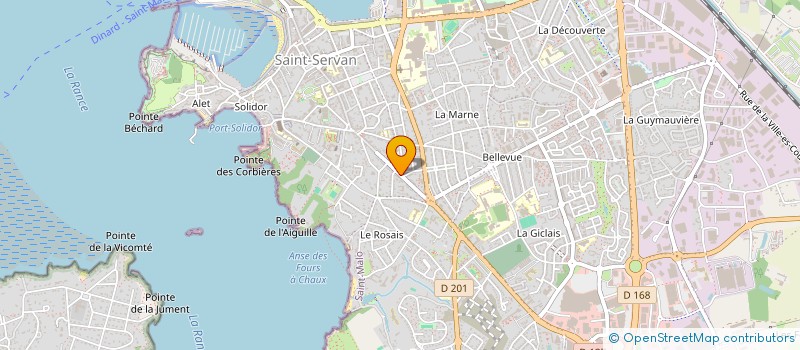 localisation de l'entreprise SCI MONNIER à SAINT-MALO