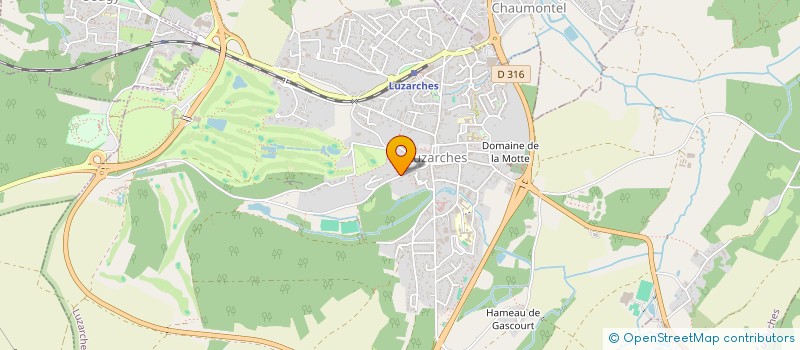 localisation de l'entreprise SCI MONNOIST à LUZARCHES