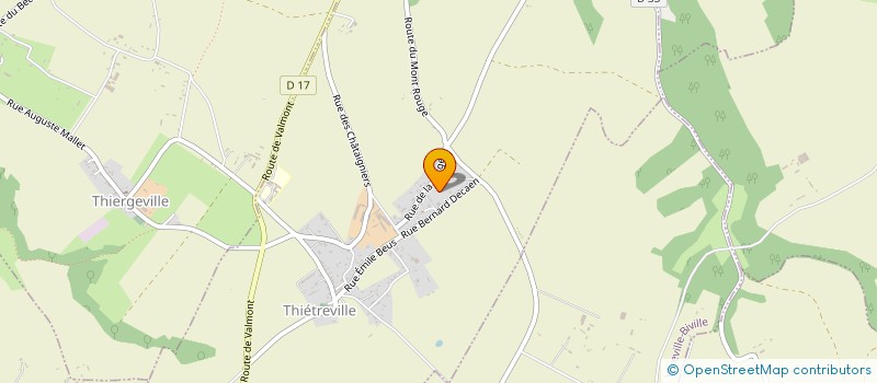 localisation de l'entreprise SCI MONO  THIETREVILLE