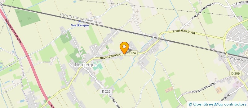 localisation de l'entreprise SCI MONOCOVE  NORTKERQUE