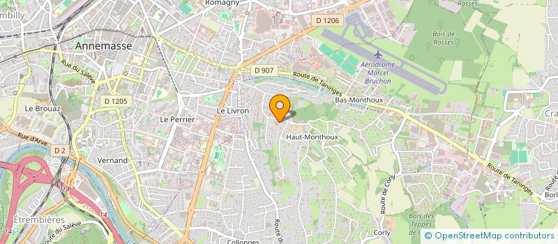 localisation de l'entreprise SCI MONOD  VETRAZ-MONTHOUX