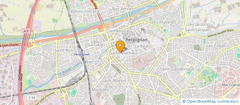 localisation de l'entreprise SCI MONOPOLE  PERPIGNAN