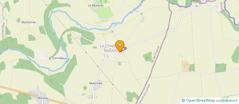 localisation de l'entreprise SCI MONOPOLY  LA CHAPELLE-MOUTILS