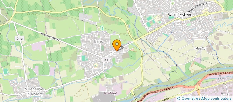 localisation de l'entreprise SCI MONOPOLY 66  BAHO