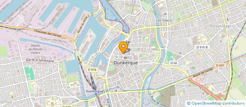 localisation de l'entreprise SCI MONOPOLY à DUNKERQUE