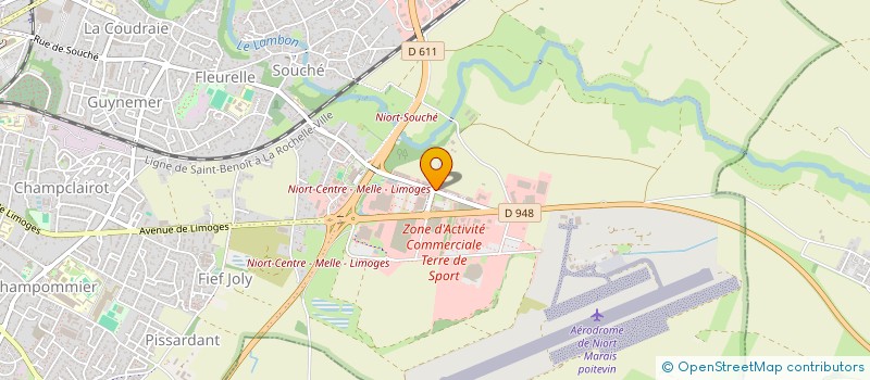 localisation de l'entreprise SCI MONOPOLY  NIORT